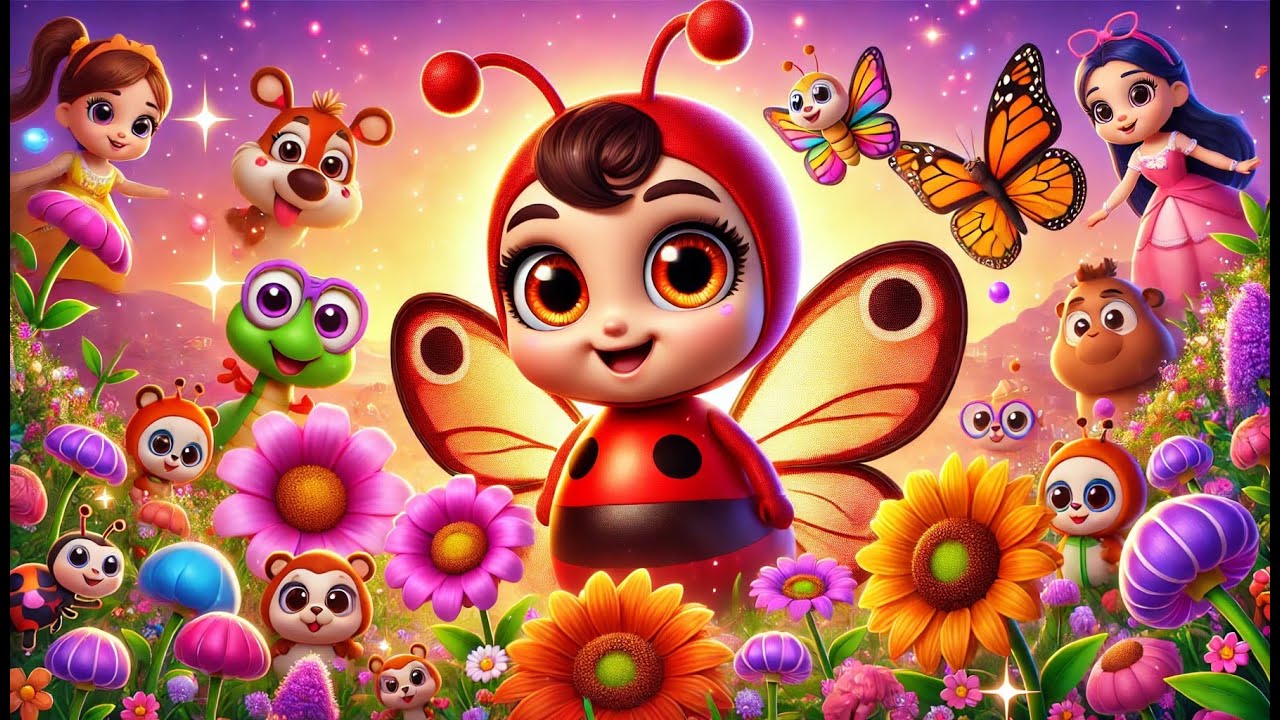 Millas Abenteuer – Die kleine Marienkäferin| #abenteuer #kinderlieder | #spaß