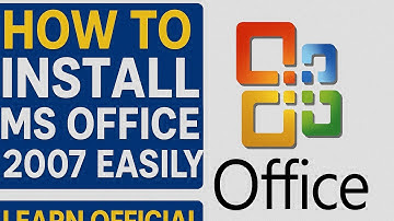 HOW TO INSTALL MS OFFICE 2007 EASILY | #learn #msoffice #mswordforbeginners