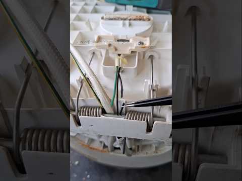 How to reconnect a broken cable safely and neatly#wiring #cables #howto #diyrepair #RiceCookerRepair