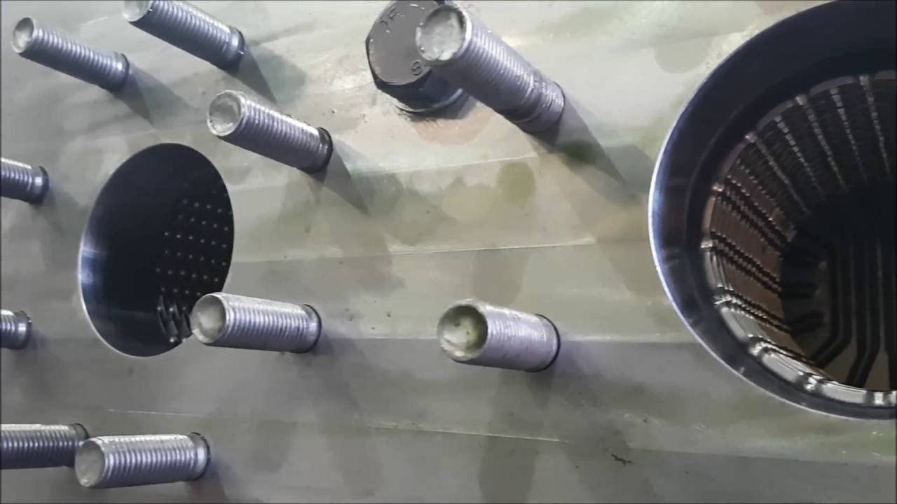 MAN B&W 8 L 28/32H Lube Oil Cooler PHE