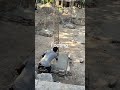 casting of hunch footing of trellis