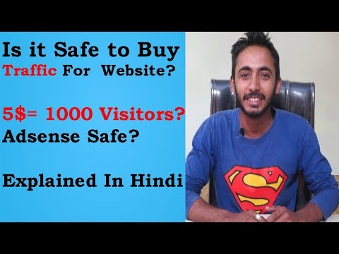 Is It Safe To Buy Traffic for your Websites? l How Much They Worked l Everything Explained In Hindi