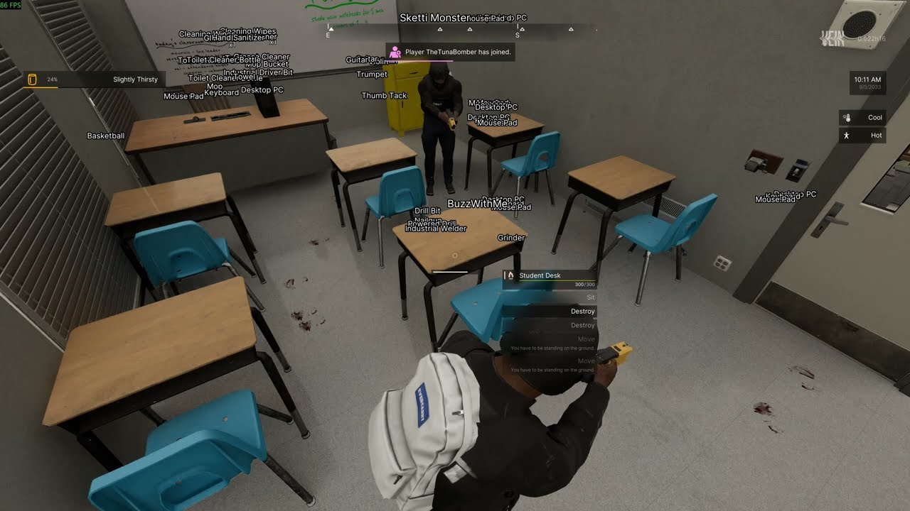 VEIN - The Fallen Streets First PVP Event ( Find and Defend the UC in Saranac Highscool )