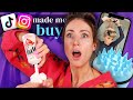 I Bought Every HYPED BEAUTY PRODUCT that TIK TOK &amp; INSTAGRAM MADE ME BUY