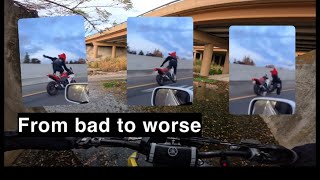 Whats wrong with Fuzzy Helmet Riders