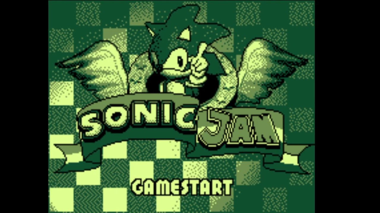 Sonic JAM - Game.com - Gameplay