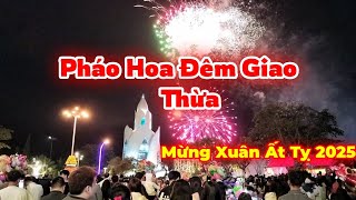 Trực Tiếp Màn Bắn Pháo Hoa Đêm Giao Thừa Tại Nha Trang - Mừng Xuân Ất Tỵ 2025