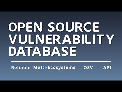 Tool Review: Open Source Vulnerability Database + OSV API