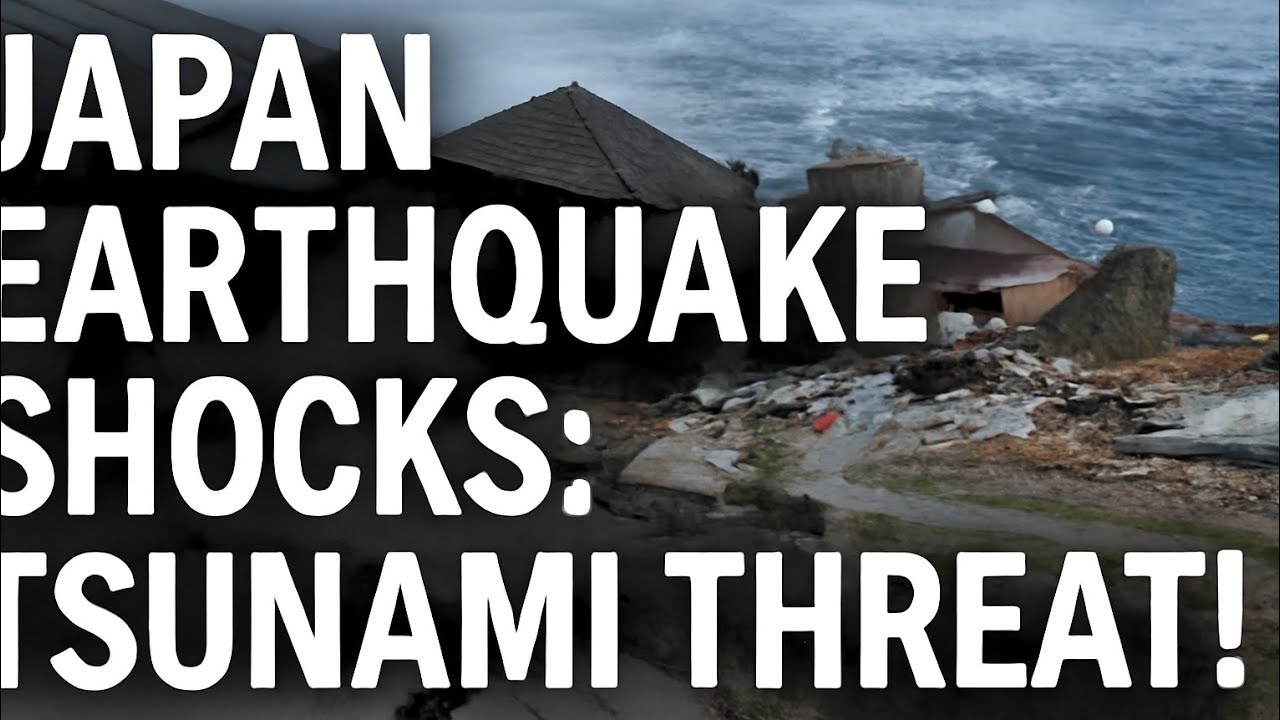 "Massive Earthquake Strikes Japan's Northeast: Tsunami Warnings and Major Impact!"🔴🌍