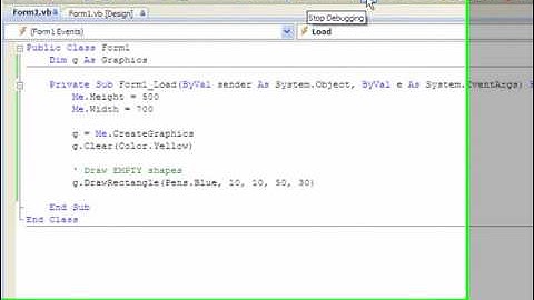 VB.NET Graphics 101 Part 1 - George School