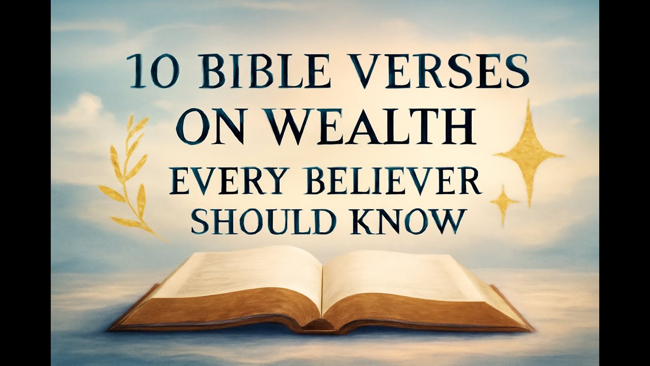 10 Bible verses on Wealth Message - YouTube