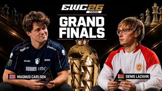 Queen Sacrifice! Magnus Carlsen vs Denis Lazavik | Esports World Cup Paris 2026 | Finals