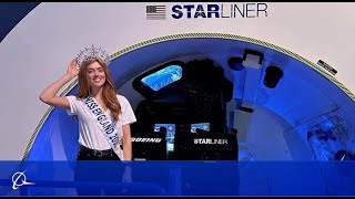 Miss England connects fashion with STEM at Boeing's Starliner factory by Boeing 12,320 views 5 months ago 2 minutes, 28 seconds