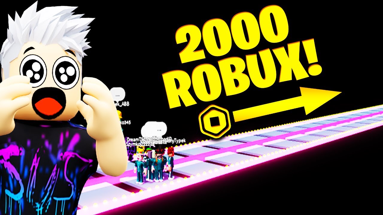 PRZEJDŹ CAŁOŚĆ A DOSTANIESZ 2000 ROBUX w ROBLOX! - YouTube