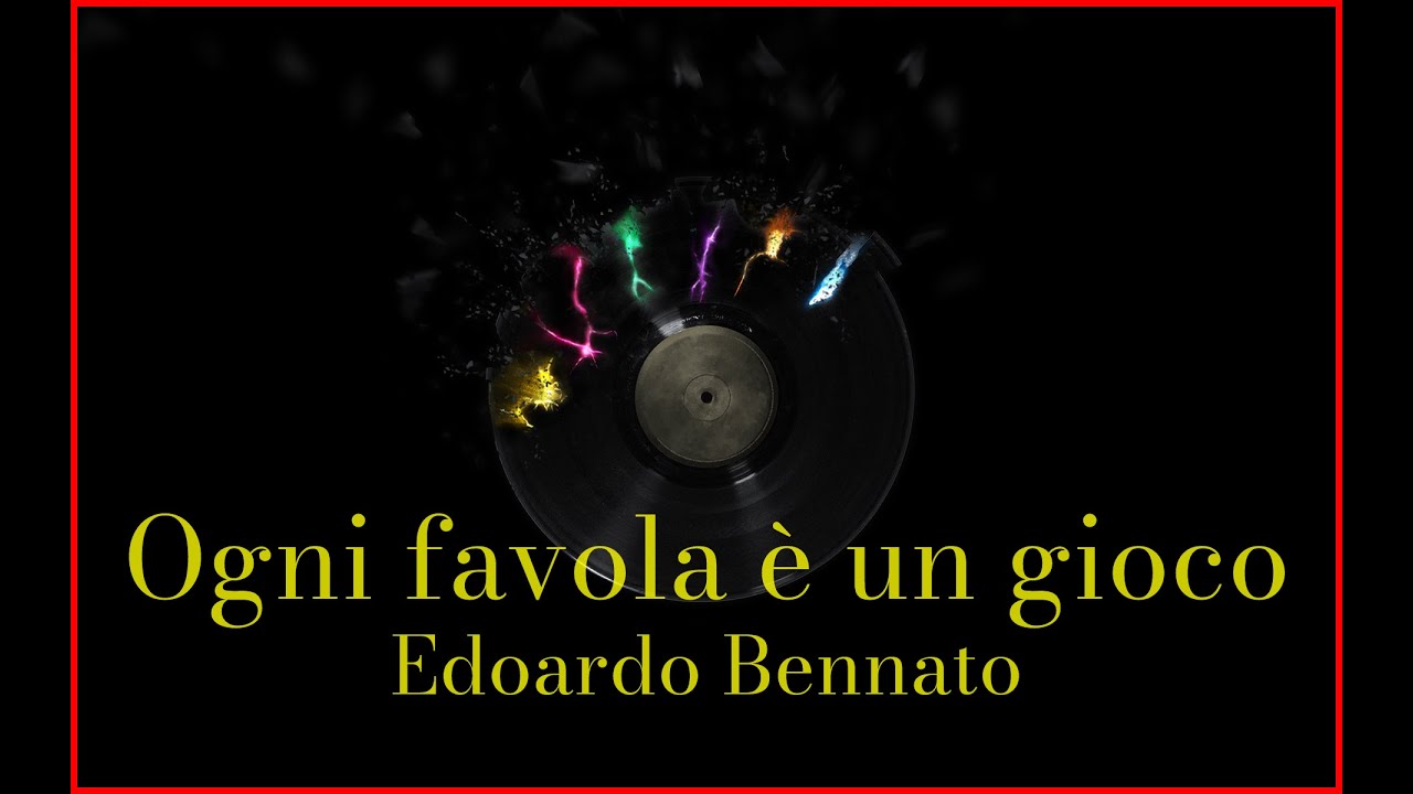 Edoardo Bennato Ogni favola è un gioco (Lyrics) Karaoke YouTube Edoardo Bennato Ogni favola è un gioco (Lyrics) Karaoke YouTube