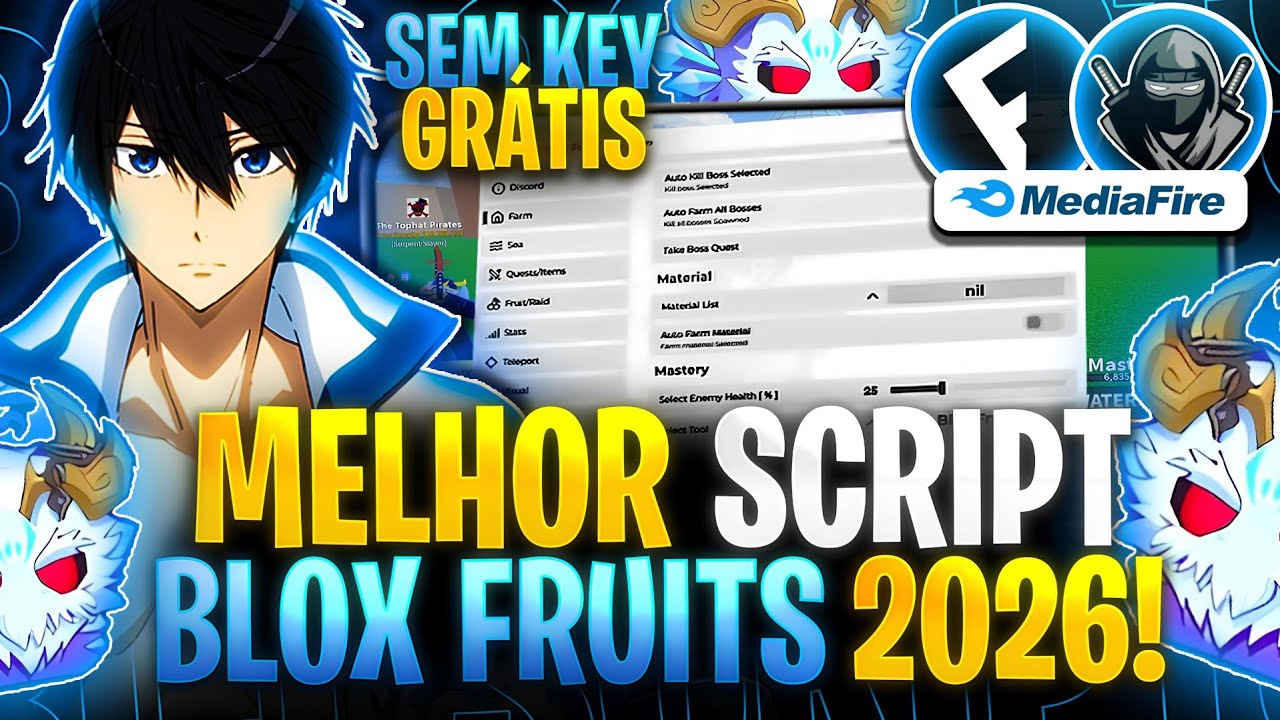 ✅SCRIPT BLOX FRUITS PARA MOBILE PC SEM KEY LINK DIRETO ATUALIZADO 2026 + EXECUTOR DELTA ATUALIZADO
