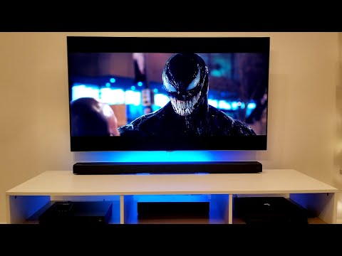 Installing a Samsung QLED TV with a Fleximount wall mount