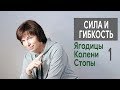 #299 Сила и гибкость. Ягодицы-колени-стопы. Урок 1.