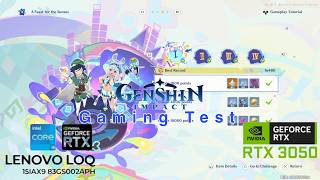 Lenovo LOQ Gaming Test on Genshin Impact part 2