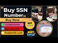 HOW To Buy SSN Number In 2025 HOW To Buy SSN Number In 2025