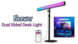 Neewer Dual Sided RGB LED Desk Lamp