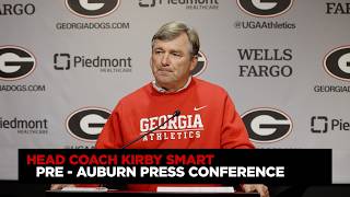 Georgia Football: Head Coach Kirby Smart Pre-Auburn Press Conference