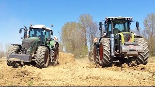 Ground Levelling Claas Xerion 3800 Trac Vc Fendt 939