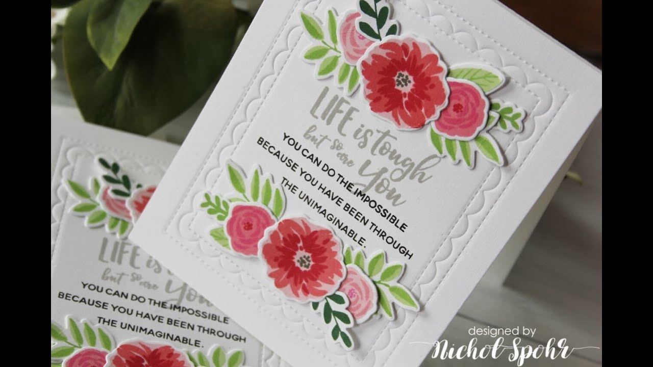 Dry Embossing With Die Cuts