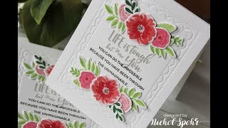Dry Embossing With Die Cuts