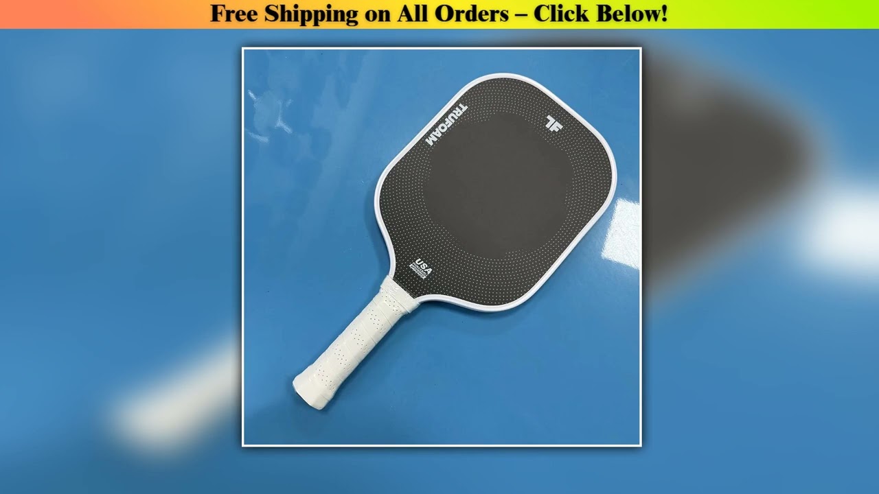 TF2 Truefoam 16mm Thick Wide Pickleball Paddle Full Foam Core With Toray T700 Carbon Wholesale