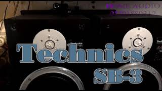 Technics SB 3 Speakers Japan
