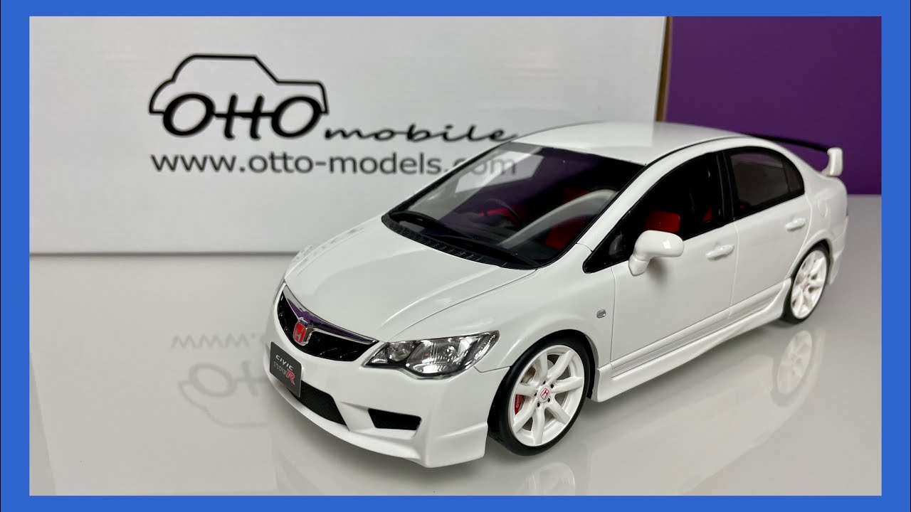 1:18 Honda Civic Type R FD2 - Ottomobile (Unboxing) - YouTube