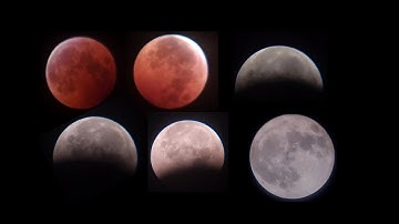 Nguyệt thực 8/11 quan sát qua kính thiên văn tự chế - Lunar Eclipse seen by telescope