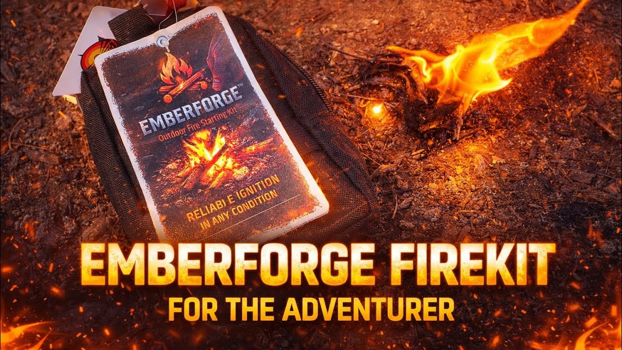 Essential Bushcraft: The Emberforge Fire Kit! - YouTube