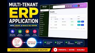Multi-Tenant ERP Application with Laravel & Oracle SQL Server | Edu Creative Kolkata screenshot 4