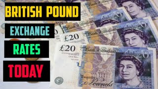British Pound  Sterling Exchange Rates Today 22 March 2022 UNITED KINGDOM FINANCE NEWS
