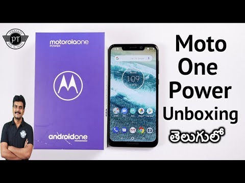 Motorola One Power Unboxing & Initial Impressions Ll In Telugu Ll