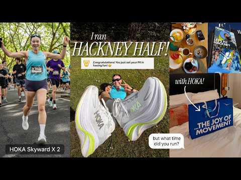 RUNNING A HALF MARATHON AS TRAINING | HACKNEY HALF 2026