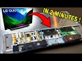 How to Open LG OLED TV For Board Replacement or Power Supply Replacement Repair or Fix