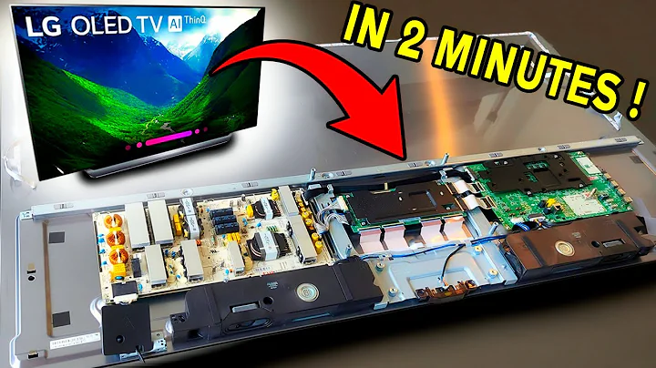 How to Open LG OLED TV For Board Replacement or Power Supply Replacement Repair or Fix