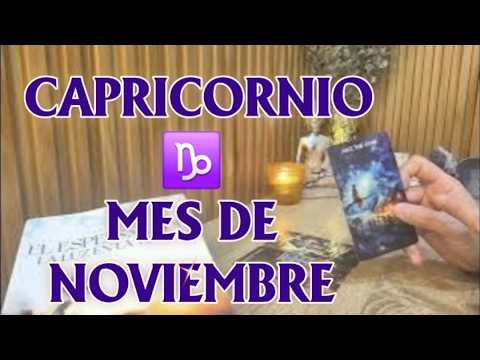 CAPRICORN ♑️ MONTH OF NOVEMBER