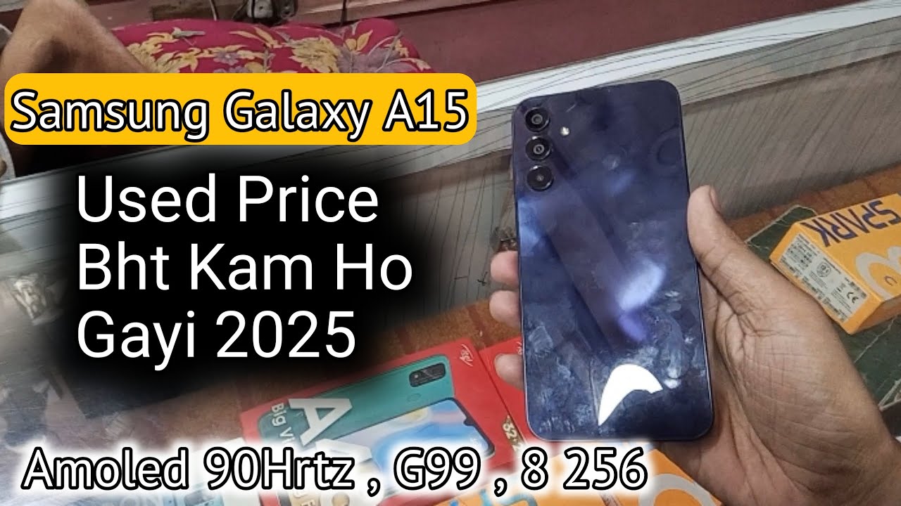 Samsung Galaxy a15 used price in 2025 | Samsung Galaxy a15 review