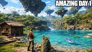 Day 1 HUGE Potential in This New Taming, Crafting, Building Survival Game… screenshot 1