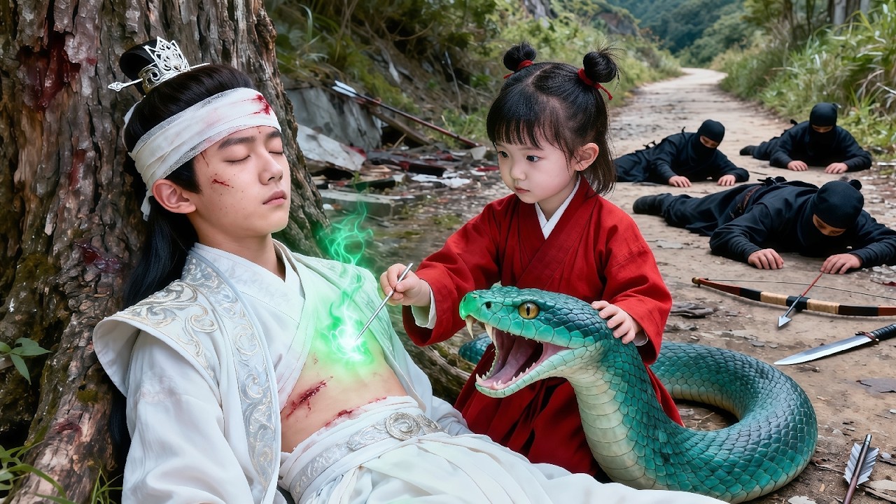 🐍💊เด็กหญิงกับสัตว์ศักดิ์สิทธิ์ช่วยเด็กชายถูกล่า ไม่รู้เป็นเจ้าชาย 10 ปีผ่านมาตอบแทน🤴😲