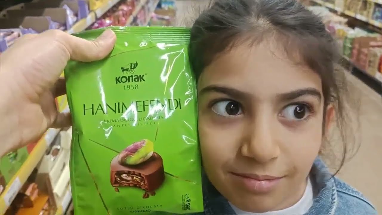 YEŞİL RENK MARKET ALIŞVERİŞİ YAPTIK🍏  SADECE ABUR CUBUR ALDIK. 