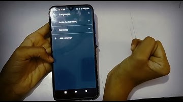How to change language input in Gionee Max Pro