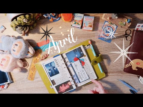 { field notes from april } ✹ journaling, ghost, blind boxes and a catch up