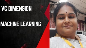 VC DIMENSIONS IN ML|MACHINE LEARNING|SNS INSTITUTIONS