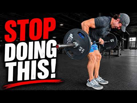 How to PROPERLY Barbell Row (Perfect Form)