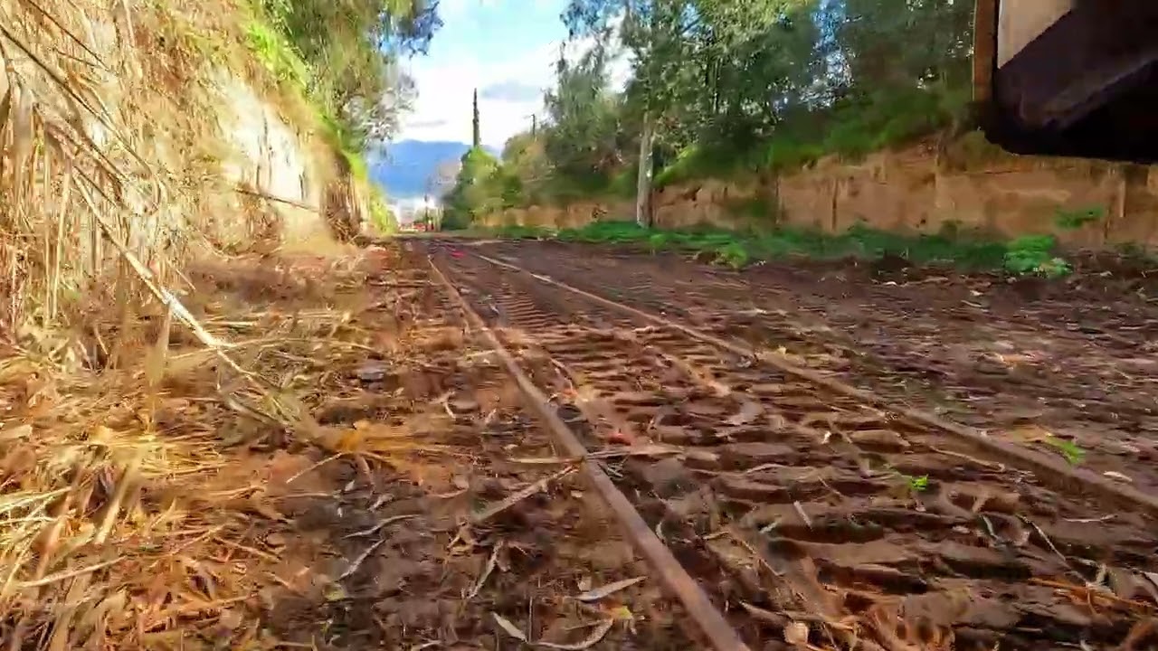 Front‑View Ride Into Kalamata — Rare Train Movement After 15 Years (Depot → Station)